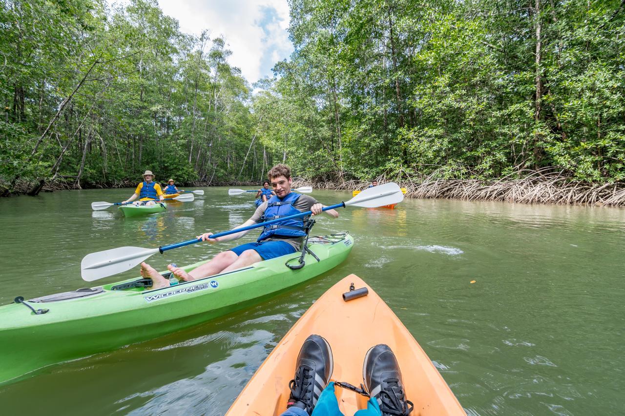 Kayak Lodge Damas ภายนอก รูปภาพ